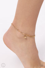 Load image into Gallery viewer, Solo Sojourn - Gold Anklet
