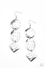 Load image into Gallery viewer, Mixed Movement - Silver earrings
