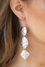 Load image into Gallery viewer, Mixed Movement - Silver earrings
