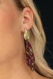 Load image into Gallery viewer, Fish Out of Water - Brass post earrings
